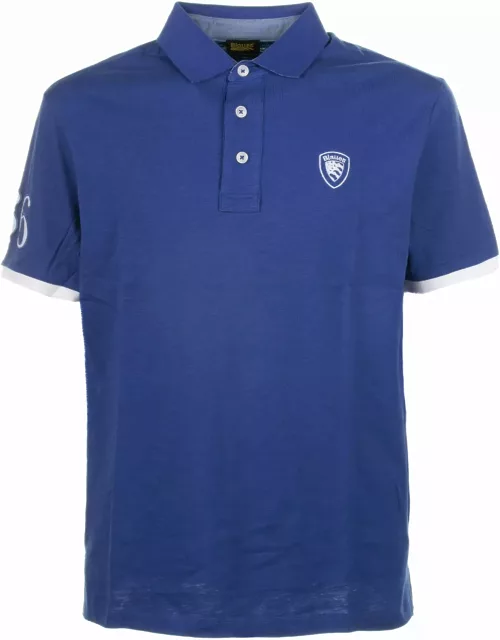 Blauer Polo Shirt