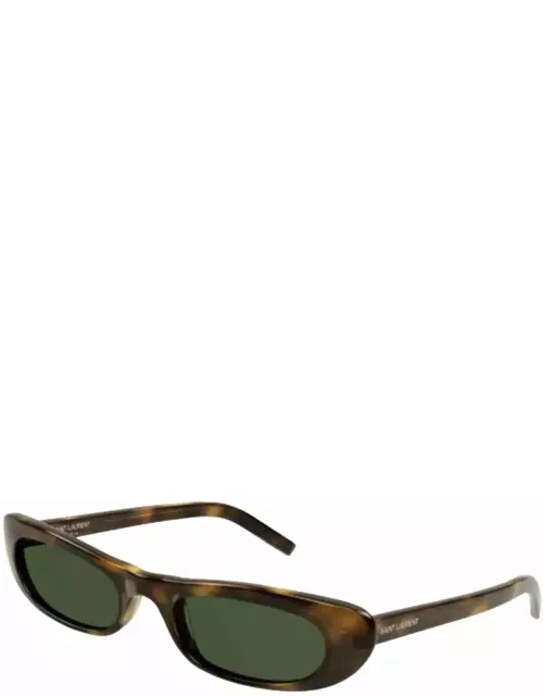 Saint Laurent Eyewear Sl 557 - Shade - Black Sunglasse