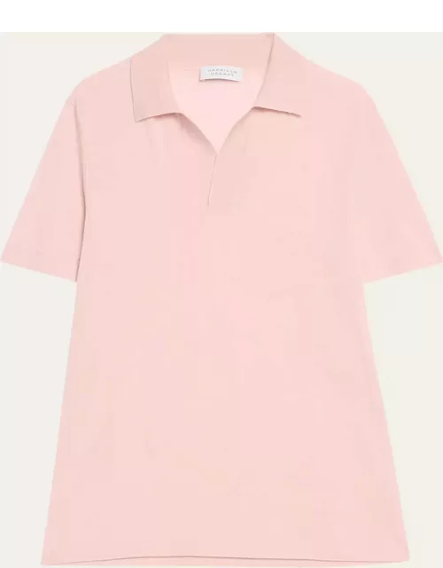 Men's Stendhal Cashmere Knit Polo Shirt