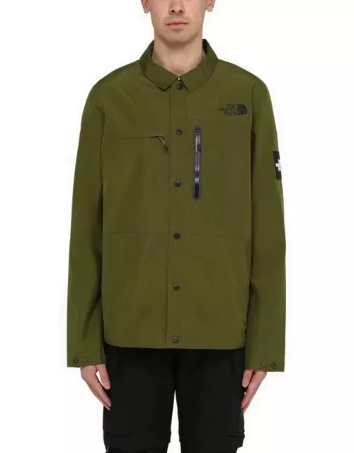 Amos Tech Forest Olive shirt jacket