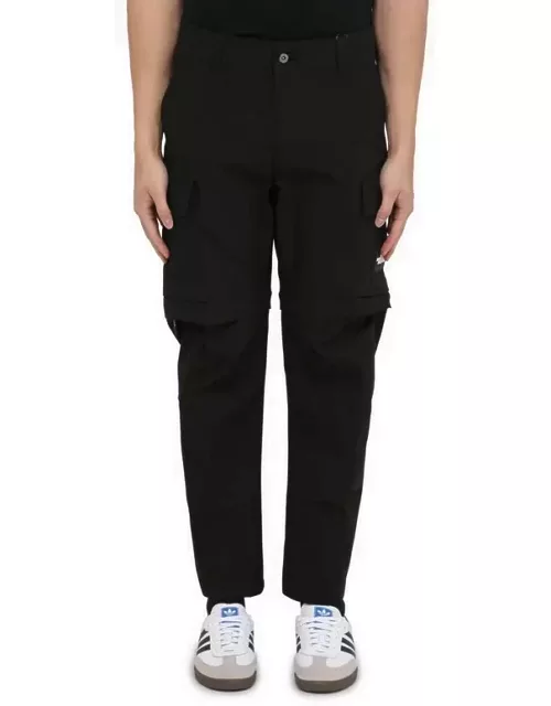 Convertible cargo Trousers Black