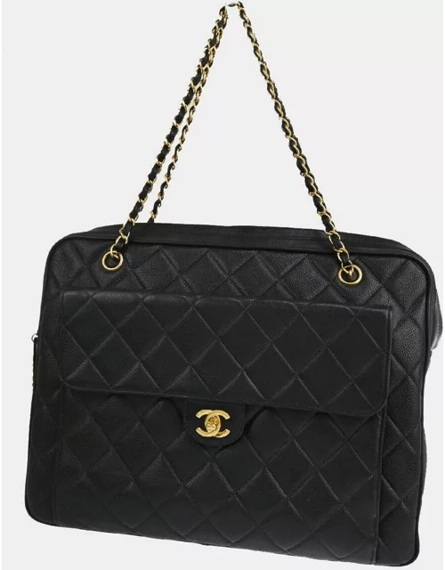 Chanel Black Leather shoulder bag