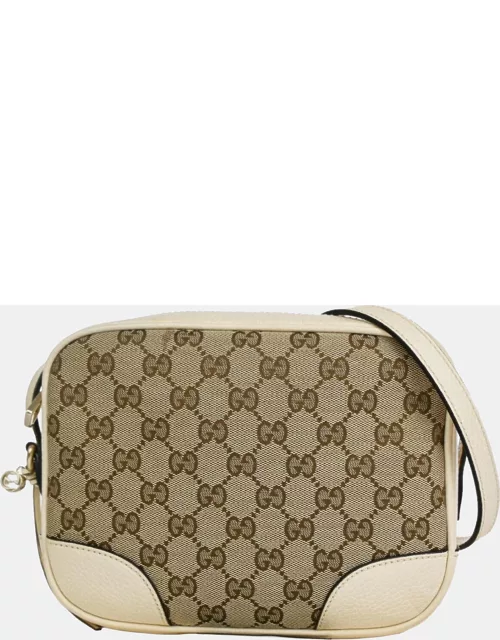 Gucci Beige Canvas Bree shoulder bag