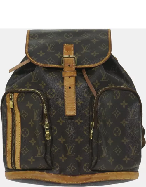 Louis Vuitton Brown Canvas Bosphore backpack bag