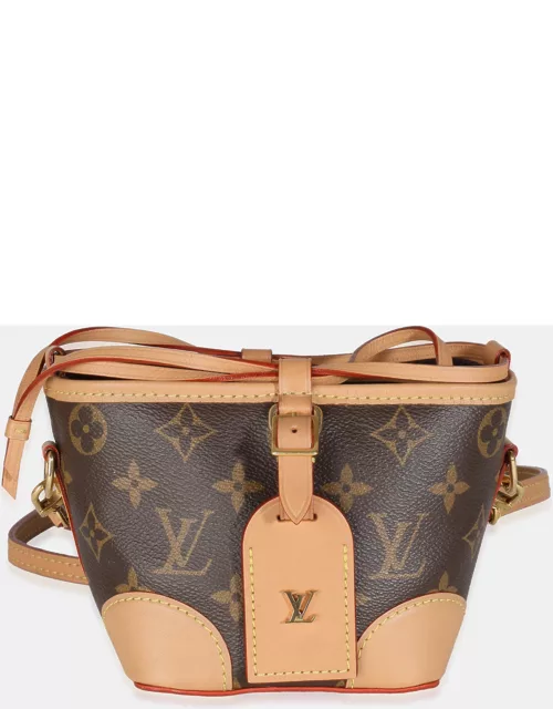 Louis Vuitton Brown Monogram Canvas Nano Noe Shoulder Bag