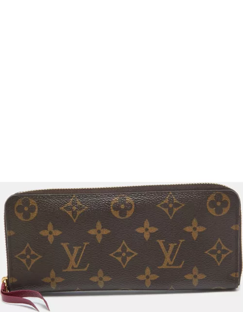 Louis Vuitton Monogram Canvas Portefeiulle Clemence Wallet