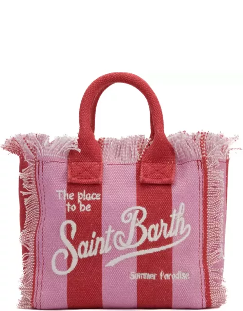 MC2 Saint Barth Vanity Mini Stripes Pop Bag