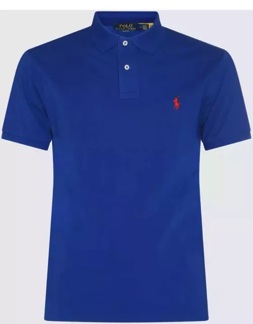 Polo Ralph Lauren Blue Cotton Polos Shirt