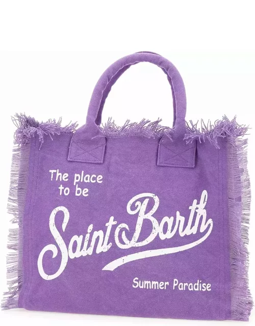 MC2 Saint Barth vanity Cotton Canvas Bag