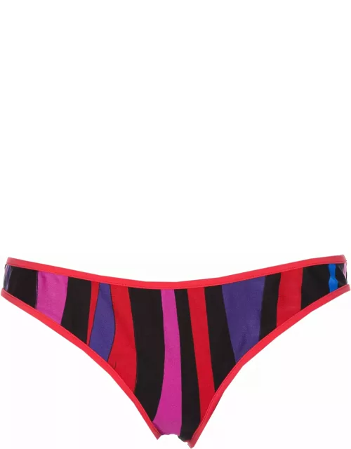 Pucci Marmo Print Bikini Slip