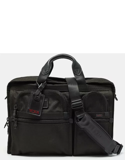 TUMI Black Nylon Large Alpha Laptop Case Bag