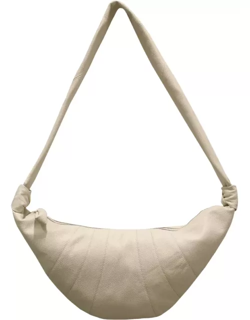Lemaire Medium Croissant Bag In Grained Leather