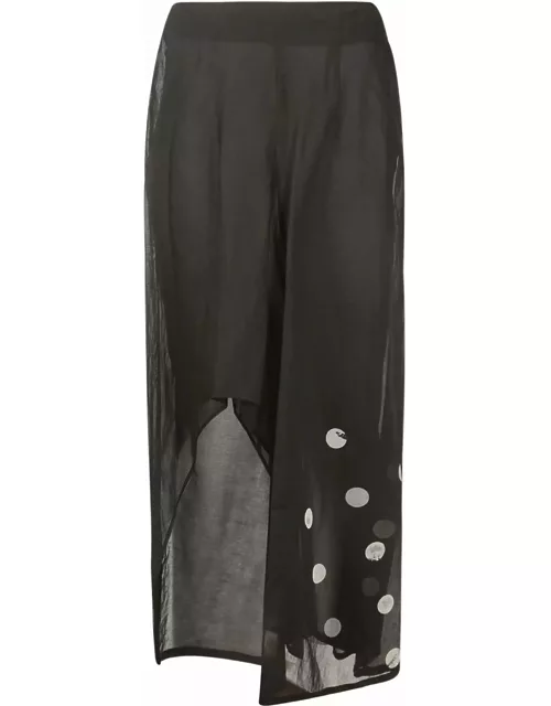 Yohji Yamamoto R Round Hem Skirt