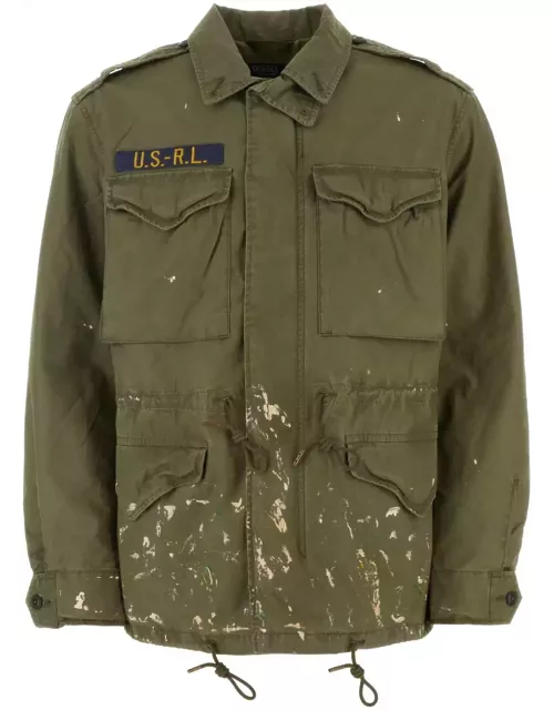 Polo Ralph Lauren Army Green Cotton Jacket