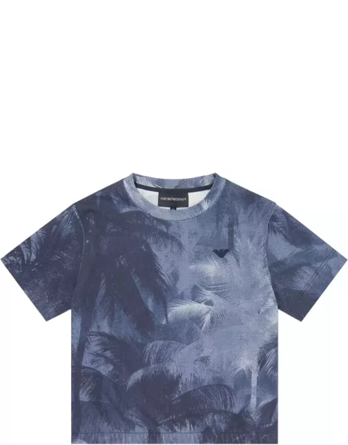 Emporio Armani Heavy Jersey T-shirt With Print