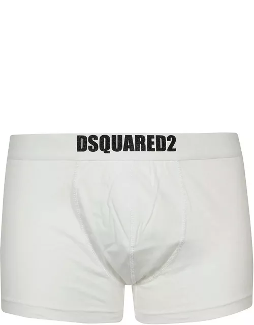 Dsquared2 Logo Printed Two Packs Of Boxer