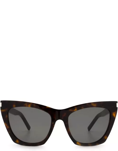 Saint Laurent Eyewear Sl 214 Havana Sunglasse