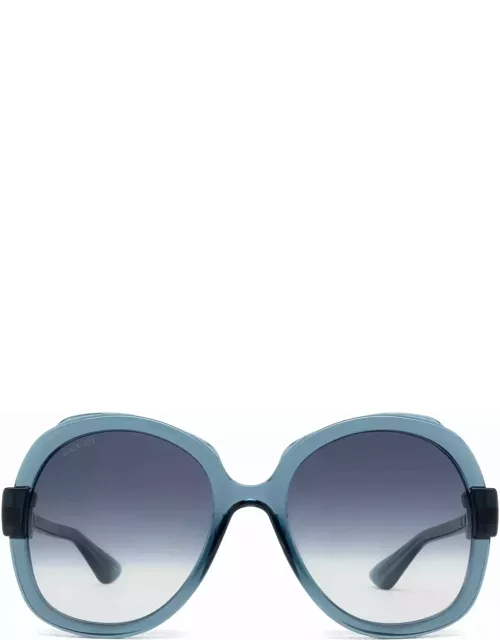 Gucci Eyewear Gg1432s Blue Sunglasse