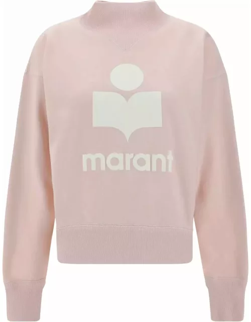 Marant Étoile Moby Logo Cotton-blend Sweatshirt