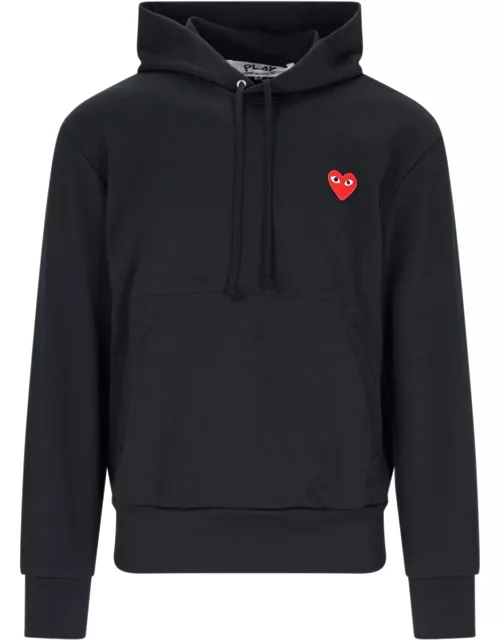 Comme des Garcons Play Logo Hoodie