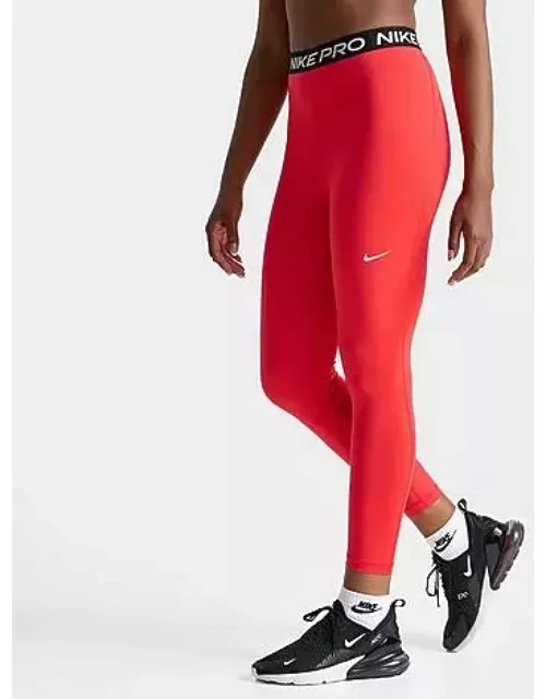 Women's Nike Pro 365 High-Waisted 7/8 Mesh Panel Legging
