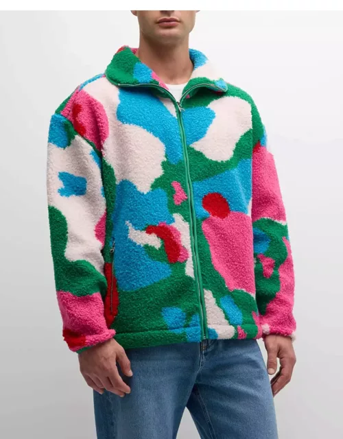 Men's Graphic Fleece Jacket