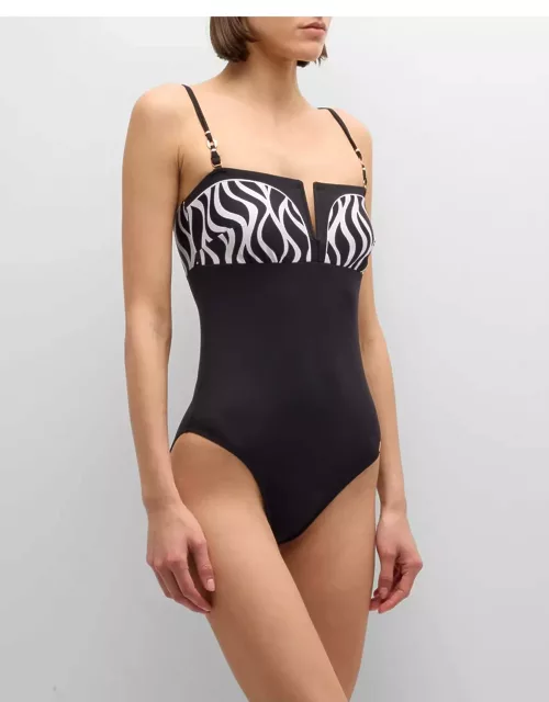 Ondes Marines Soft Cup One-Piece Swimsuit