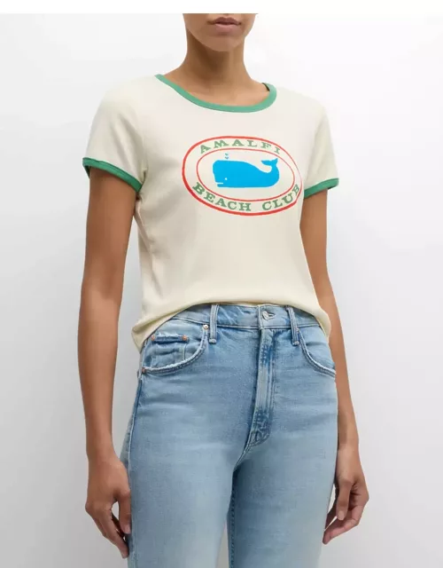 The Itty Bitty Ringer Cropped Tee