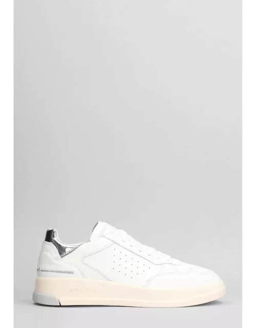 GHOUD Tweener Low Sneakers In White Leather