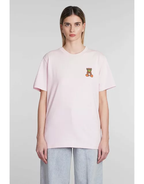 Barrow T-shirt In Rose-pink Cotton