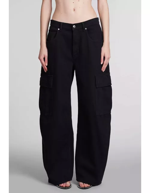 Alexander Wang Jeans In Black Cotton