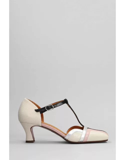 Chie Mihara Valai 44 Pumps In Beige Leather