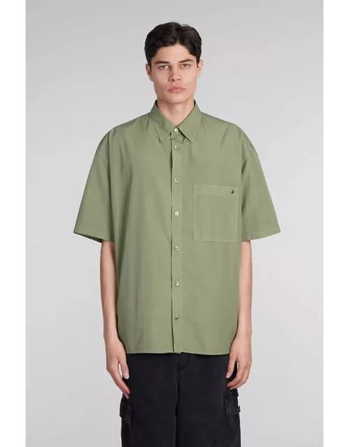 Études Shirt In Green Cotton