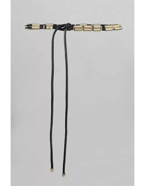 Isabel Marant Swen Belts In Black Leather