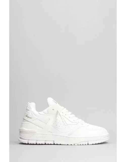 Axel Arigato Astro Sneakers In White Leather
