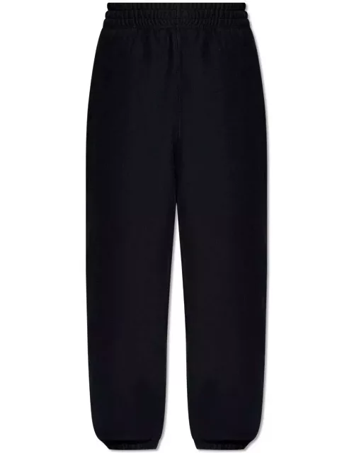 Burberry Equestrian Knight Cropped-leg Track Pant