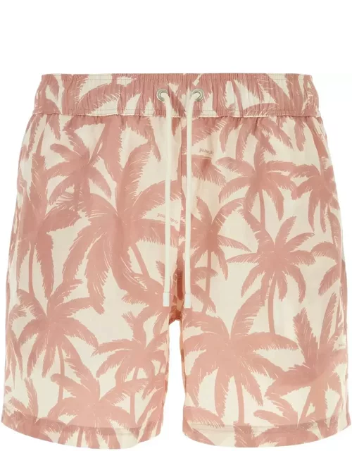 Palm Angels Printed Polyester Swimming Short