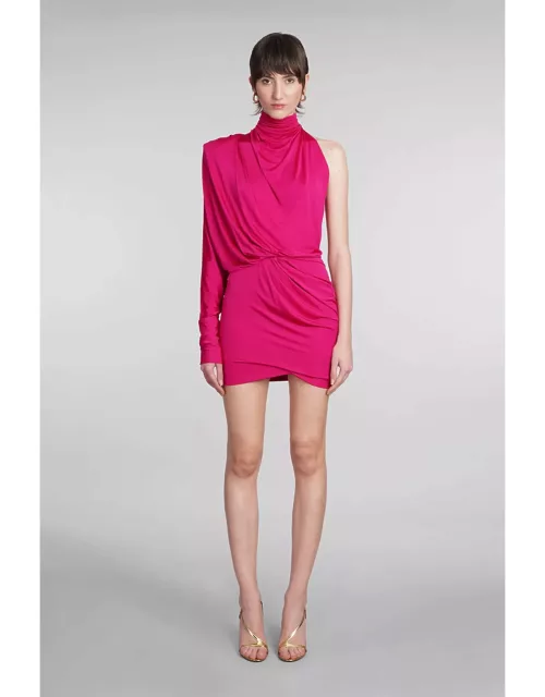 Alexandre Vauthier Dress In Fuxia Viscose