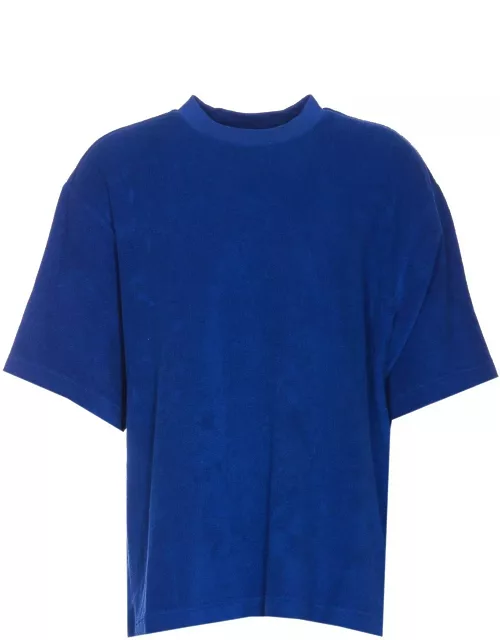 Burberry Ekd-motif Crewneck Towelling T-shirt
