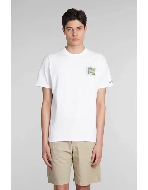 MC2 Saint Barth Tshirt Man T-shirt In White Cotton