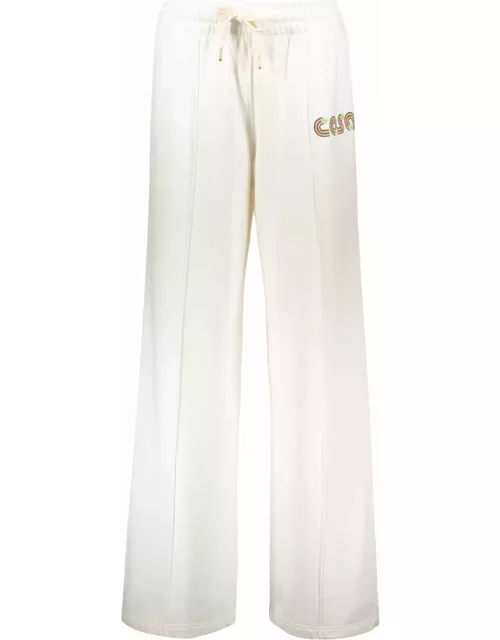Casablanca White Cotton Pant