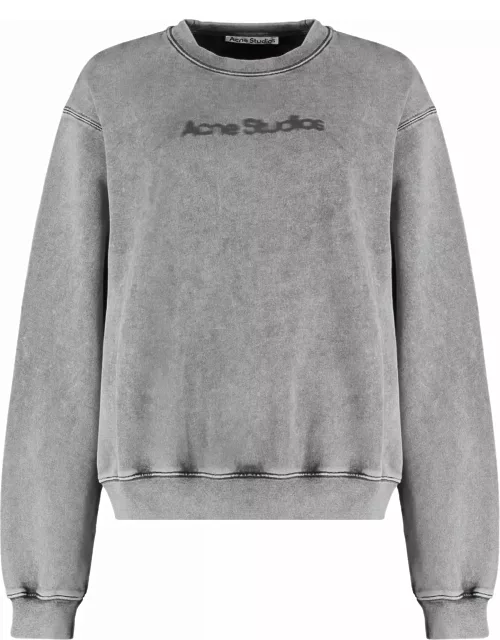 Acne Studios Gray Cotton Sweatshirt