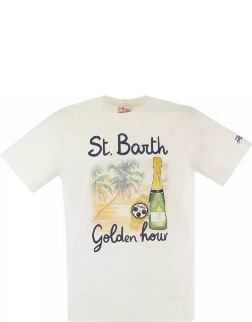MC2 Saint Barth T-shirt With Print On The Front