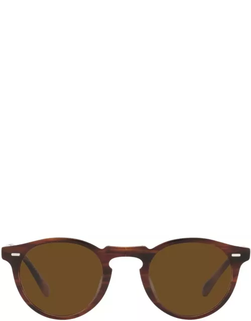 Oliver Peoples Ov5456su Amaretto / Striped Honey Sunglasse