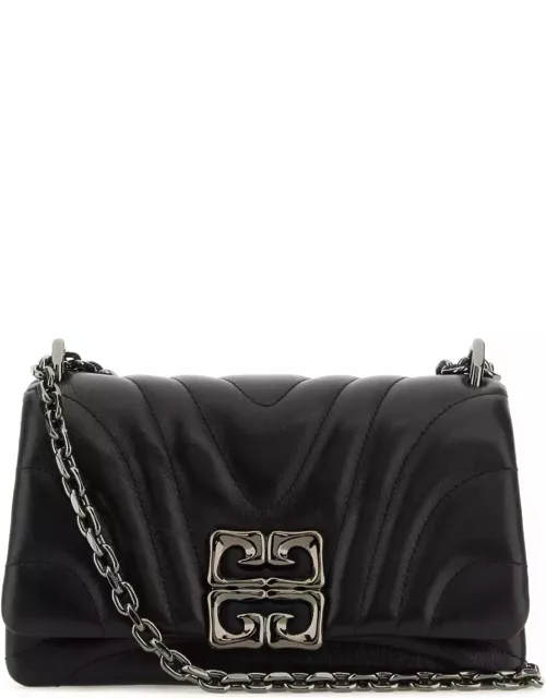 Givenchy Black Leather Small 4g Soft Shoulder Bag
