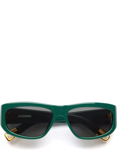 Jacquemus Pilota - Green Sunglasse