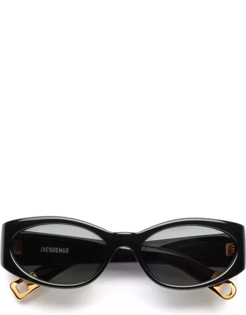 Jacquemus Ovalo - Black Sunglasse