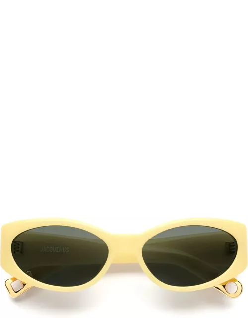 Jacquemus Ovalo - Yellow Sunglasse