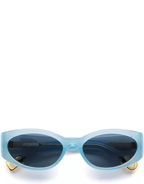 Jacquemus Ovalo - Light Blue Sunglasse
