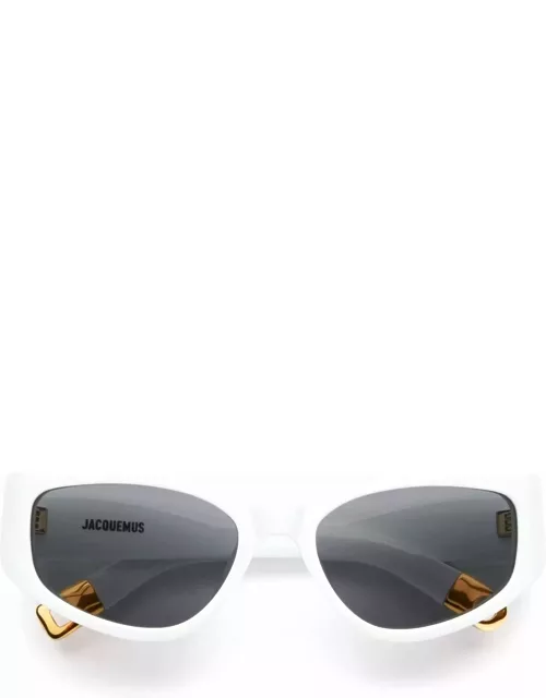 Jacquemus Gala - White Sunglasse